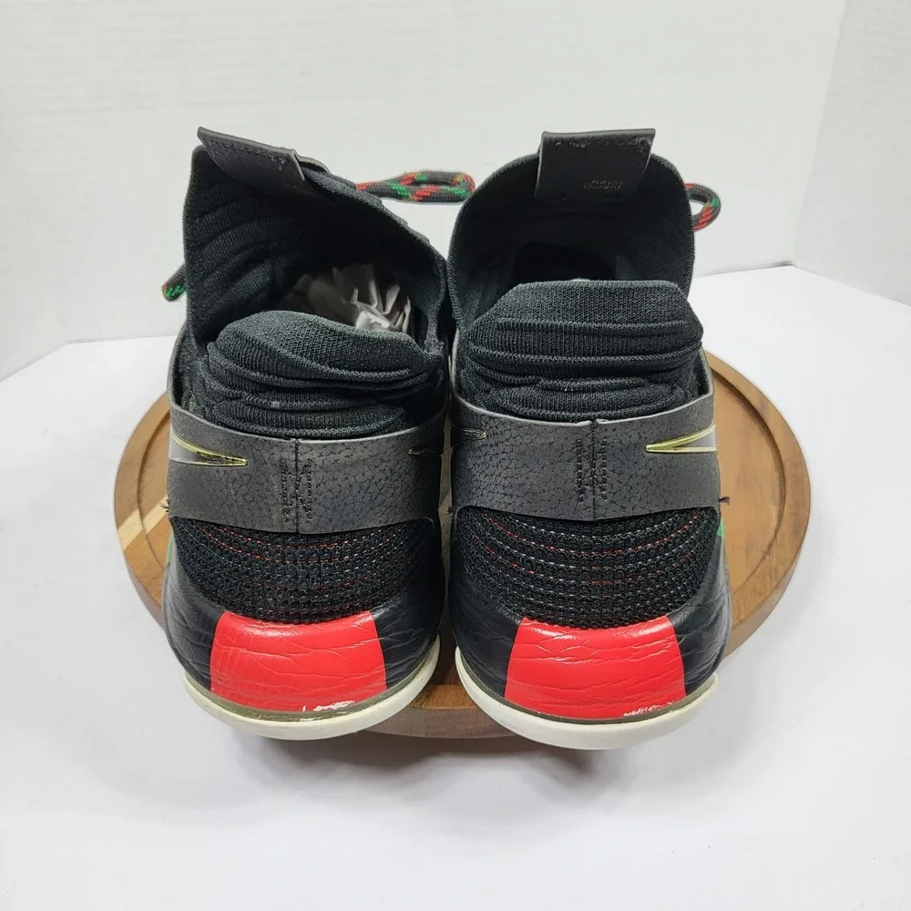 Nike KD 10 BHM Men Size 12 Black Multi Color Good Basketball Sneakers 897817-003